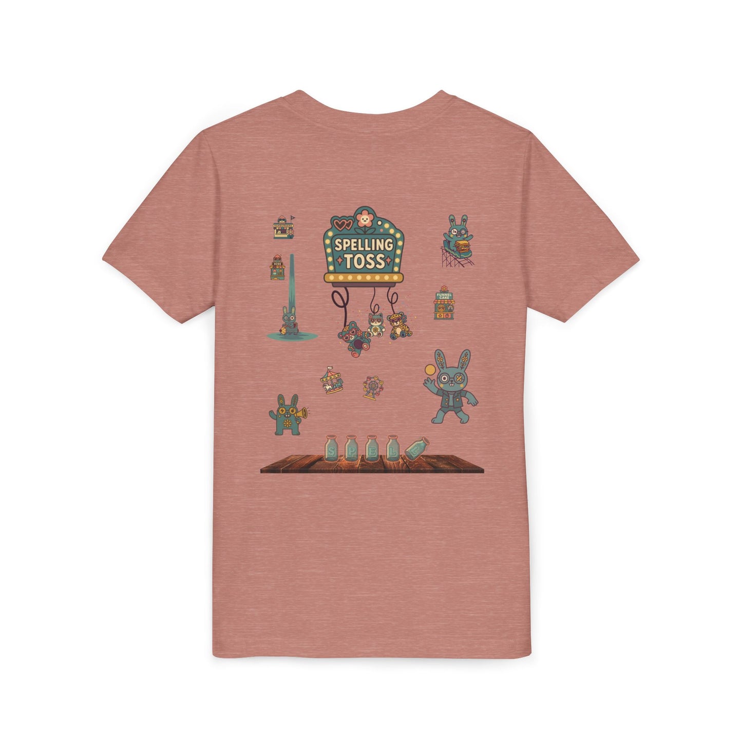 Tokiphon Youth Tee – Spelling Toss