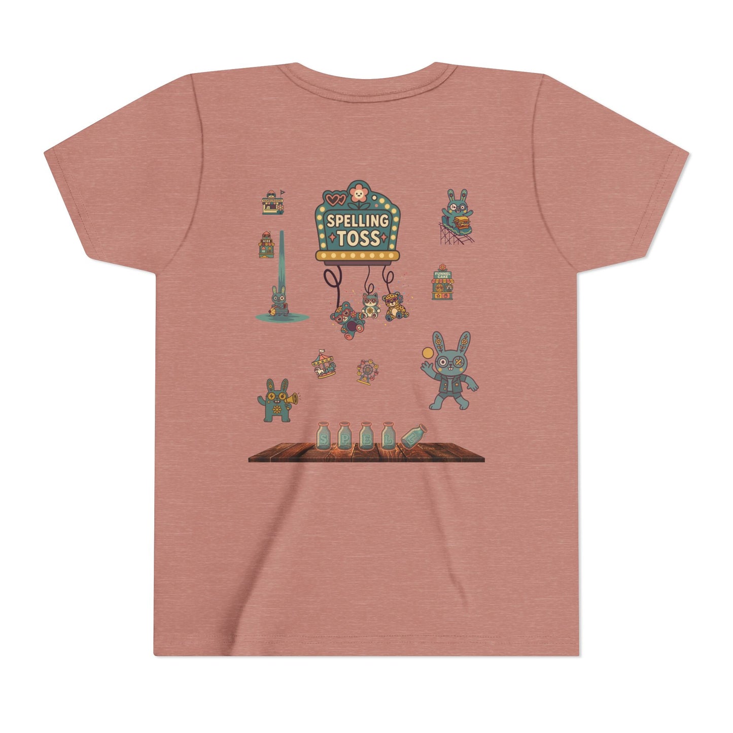 Tokiphon Youth Tee – Spelling Toss