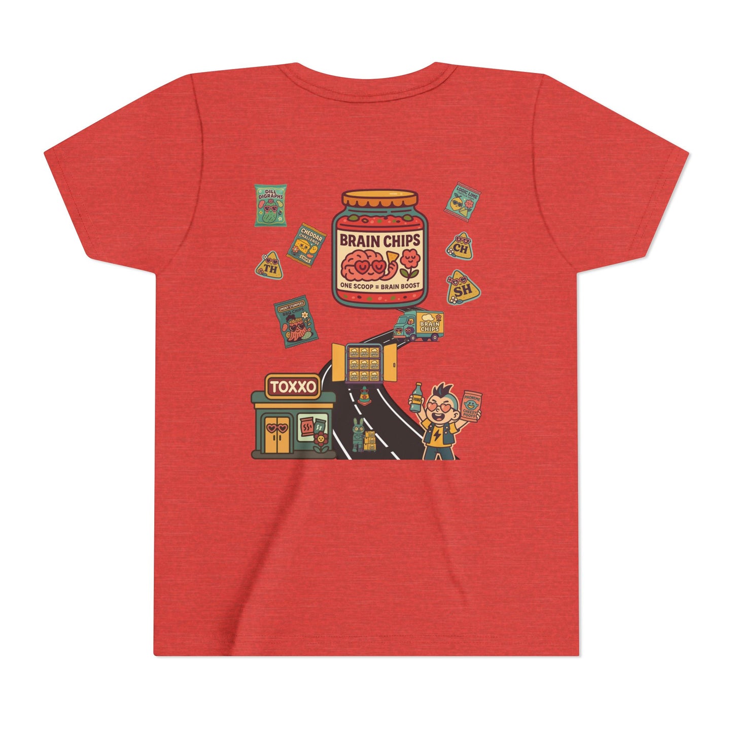 Tokiphon Youth Tee – Brain Chips