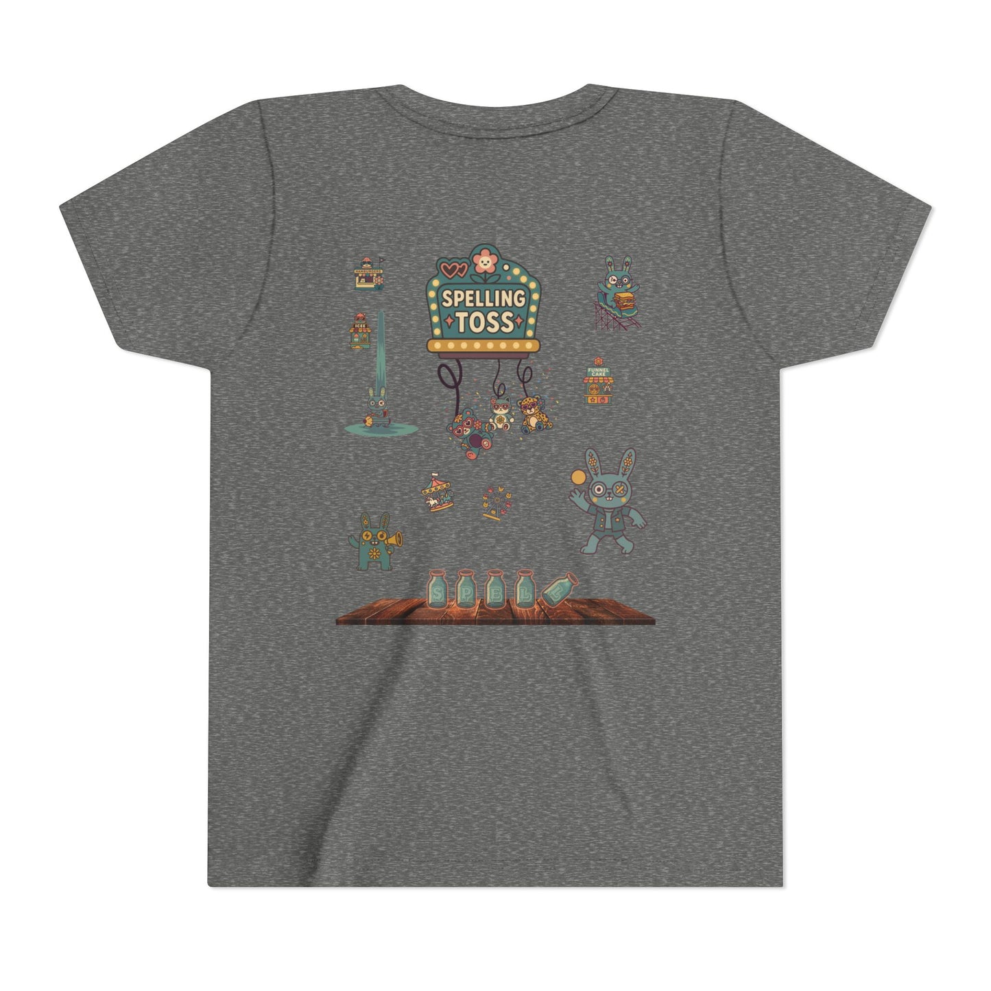 Tokiphon Youth Tee – Spelling Toss