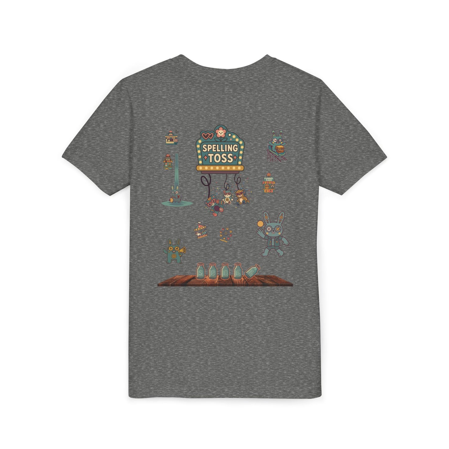 Tokiphon Youth Tee – Spelling Toss