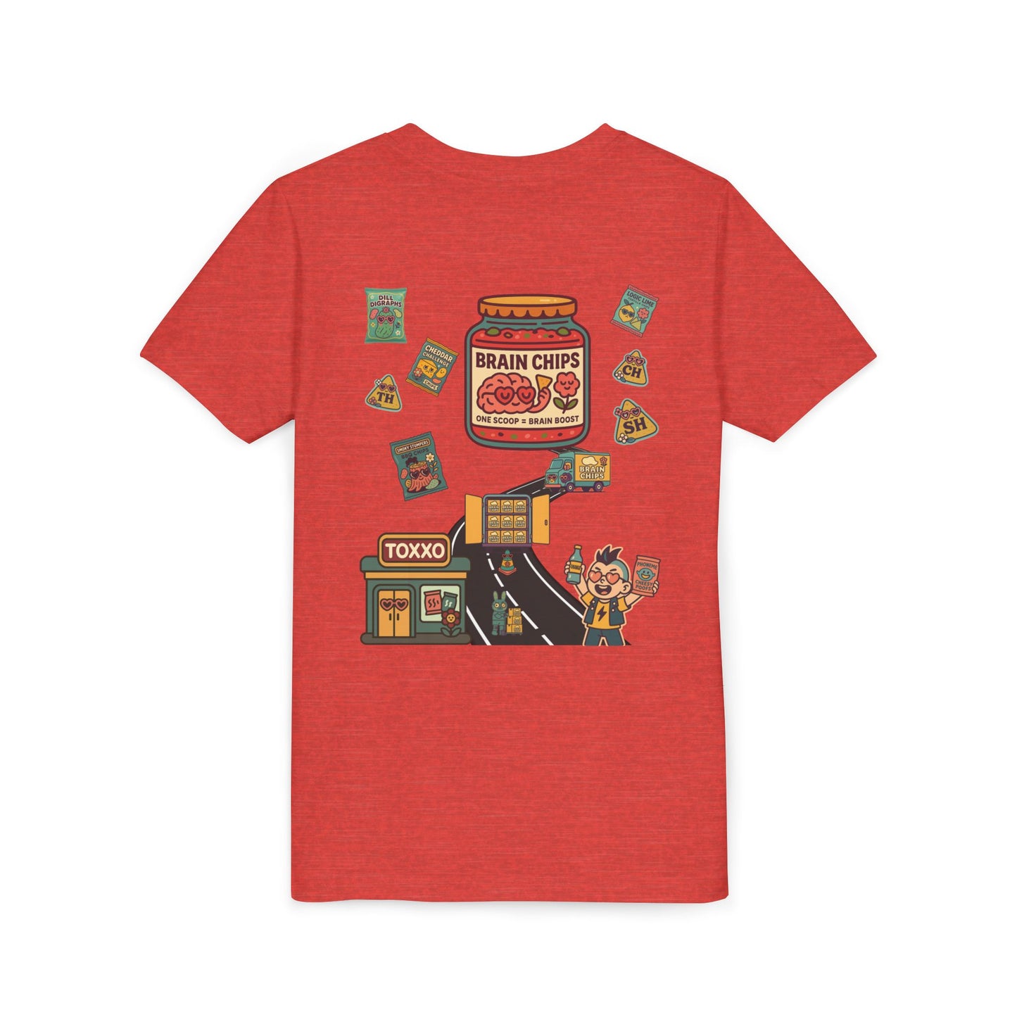 Tokiphon Youth Tee – Brain Chips